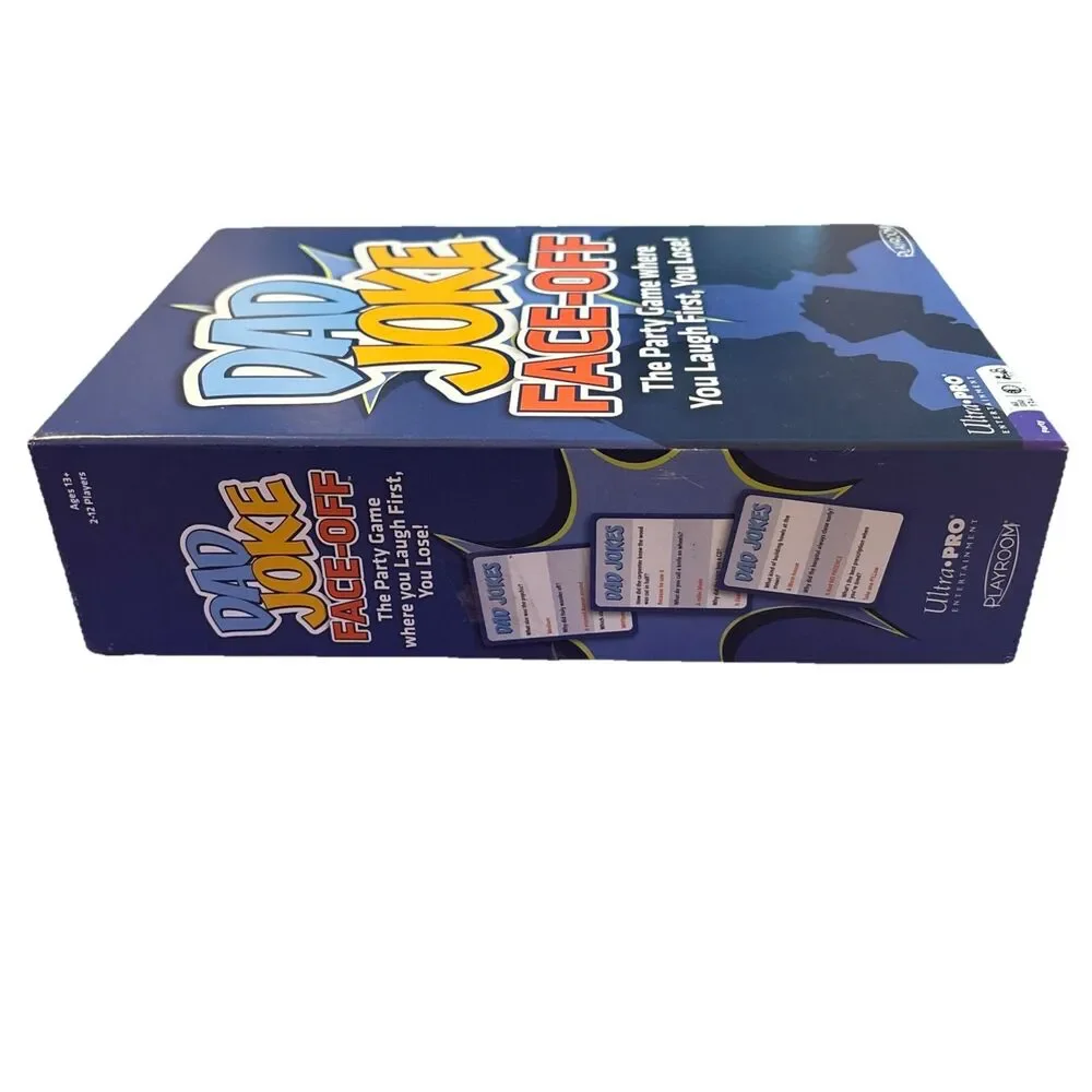 Ultra Pro 2018 Dad Joke Face Off Card Game Ages 13+ 2-12 Players COMPLETE